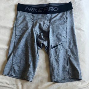 Mens Nike Pro Compression Shorts 9” Long Inseam - SMALL